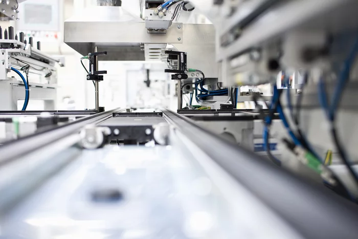 Photo: Gesco: Inside a industrial production facility